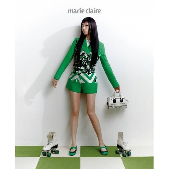 RUNWAY $3.8K NWT. Christian Dior Printed Mini Shorts Size FR 36 / US 4 green - Picture 11 of 16